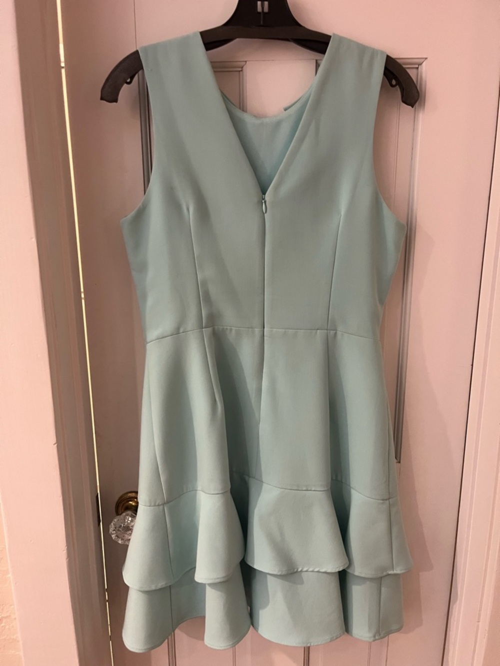 Adelyn Rae Mint Green Ruffle Mini Dress - Picture 2 of 3